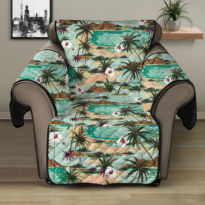 Sofa Protector - Bright Summer Hawaii Seamless Island Sofa Protector Handcrafted to the Highest Quality Standards A7 | Africazone