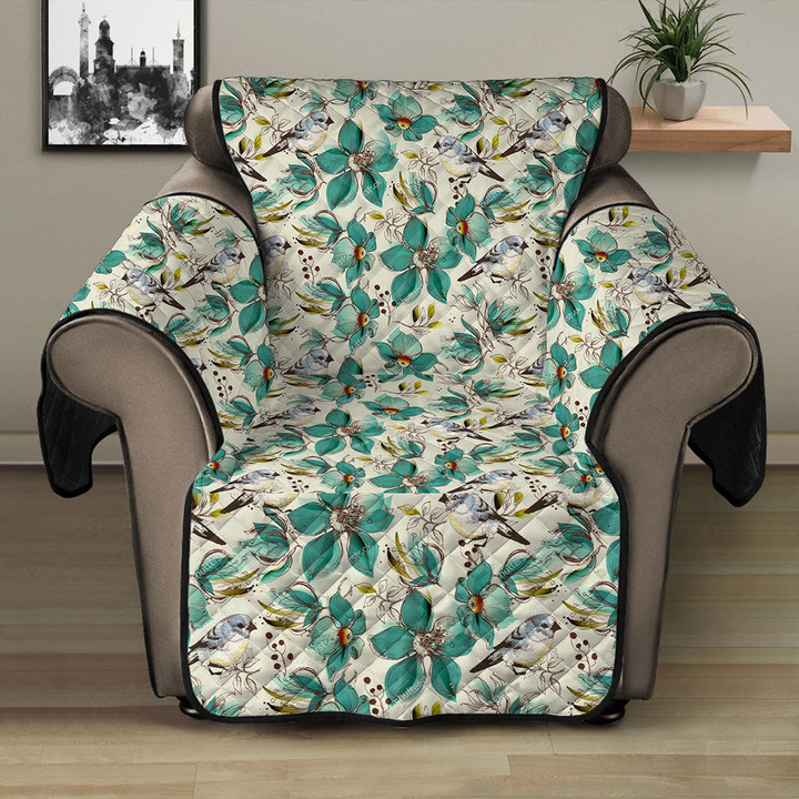 Sofa Protector - Cute Flowers And Birds Retro Style Sofa Protector Handcrafted to the Highest Quality Standards A7 | Africazone