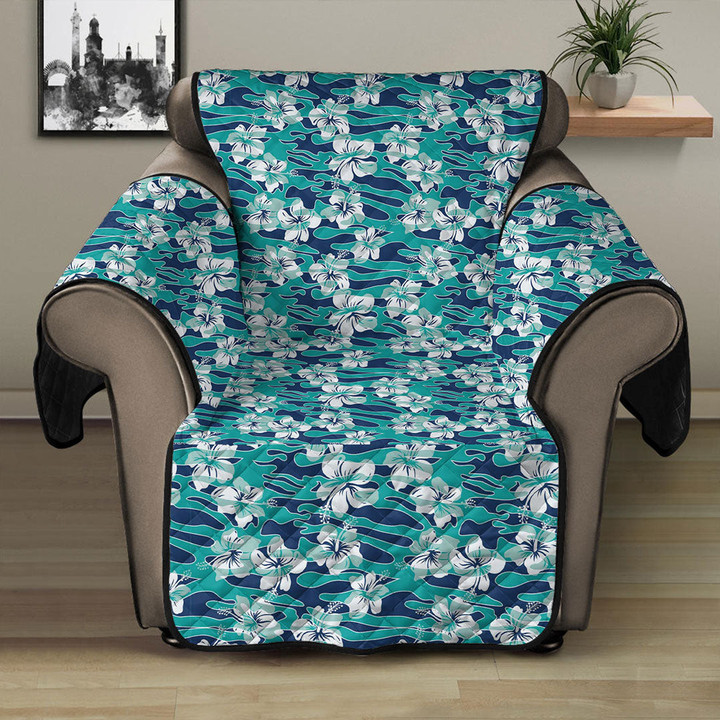 Sofa Protector - Camouflage Wave Hibiscus Flower Sofa Protector Handcrafted to the Highest Quality Standards A7 | Africazone