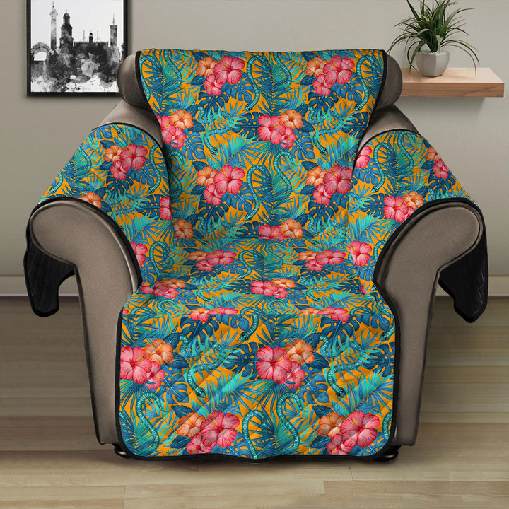 Sofa Protector - Tropical Hawaiian Pattern With Snakes Sofa Protector Handcrafted to the Highest Quality Standards A7 | Africazone