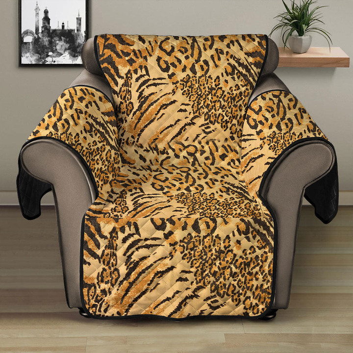 Sofa Protector - Tiger Skin Brown and Black Sofa Protector Handcrafted to the Highest Quality Standards A7 | Africazone