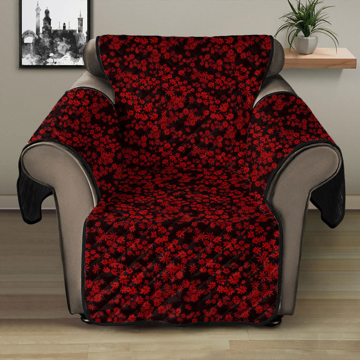 Sofa Protector - Vintage Floral Simple and Delicate Red Sofa Protector Handcrafted to the Highest Quality Standards A7 | Africazone