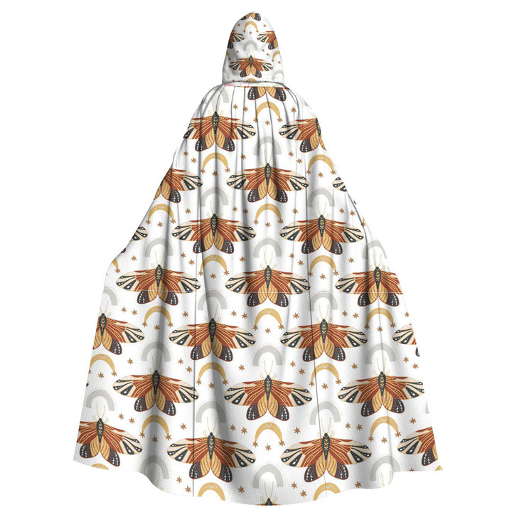 Cloak - Luxury and Nobility Butterfly Unisex Microfiber Hooded Cloak A7 | Africazone