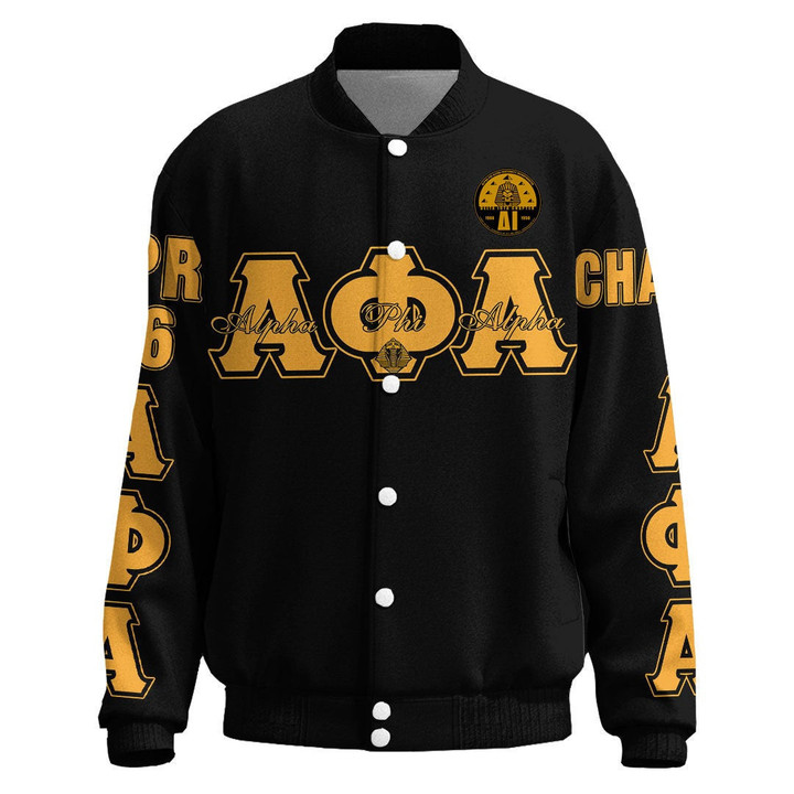 Gettee Clothing - Alpha Phi Alpha - Delta Iota Chapter Thicken Stand-Collar Jacket A7 | Gettee