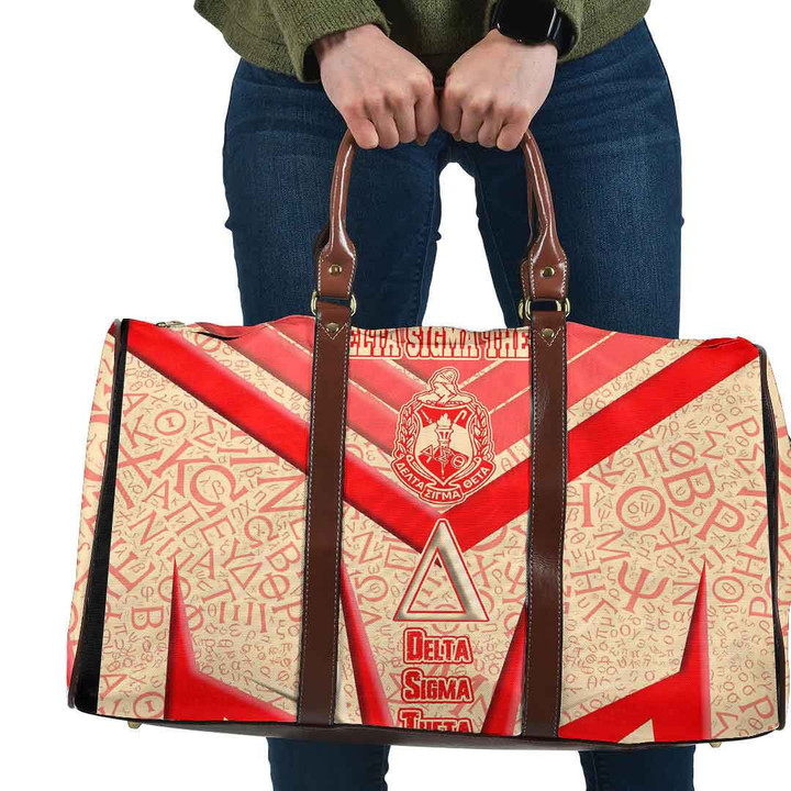 Africa Zone Bag - Delta Sigma Theta Sporty Style Travel Bag | africazone.store
