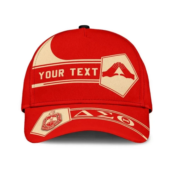 Personalised Delta Sigma Theta Caps - Simple Style | Getteestore.com
