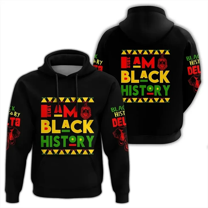 Black History Delta Sigma Theta Hoodie | Africazone.store