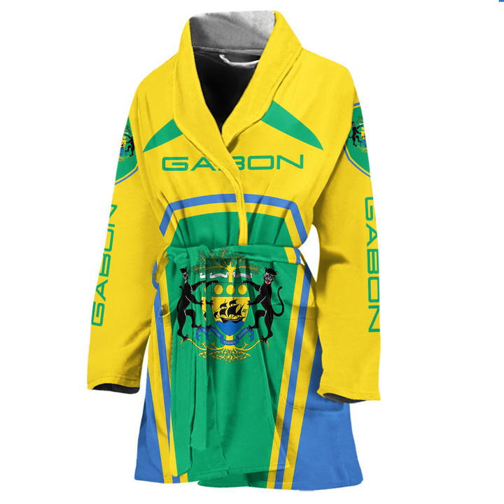 Africa Zone Clothing - Gabon Formula One Bathrobe A35