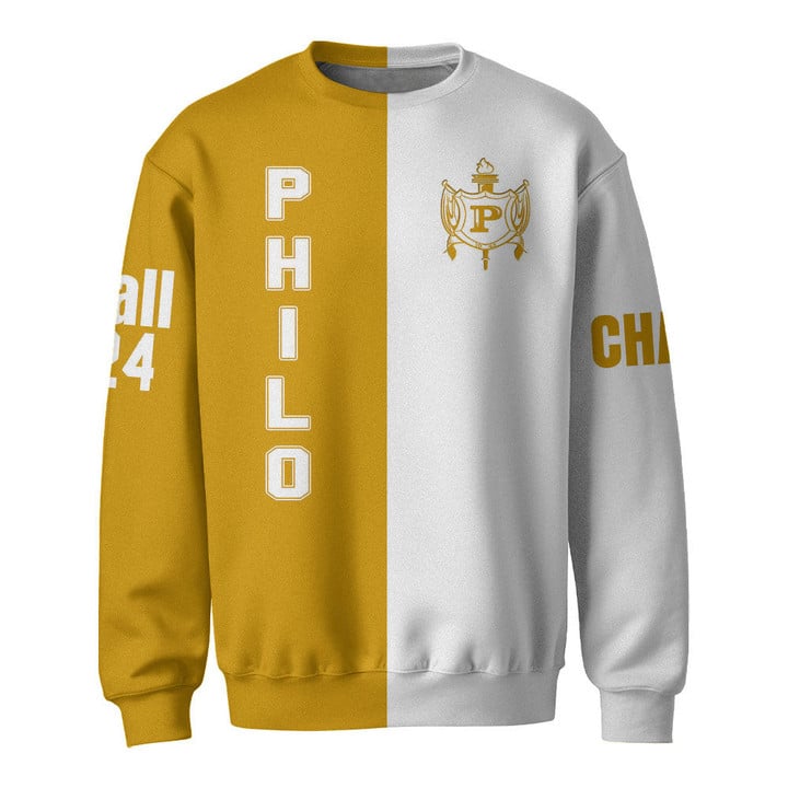 Africa Zone Sweatshirts - Philo Affiliate Sorority Half Style A31