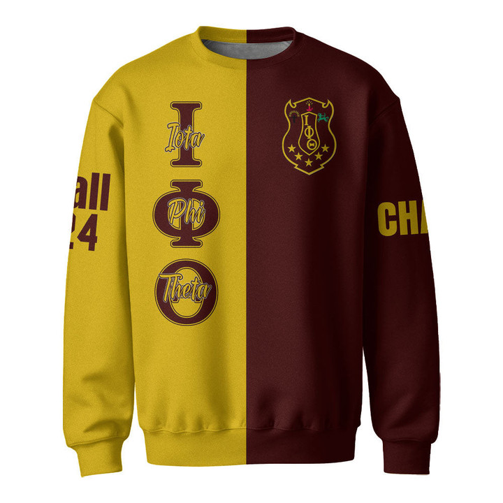Africa Zone Sweatshirts - Iota Phi Theta Fraternity Half Style A31