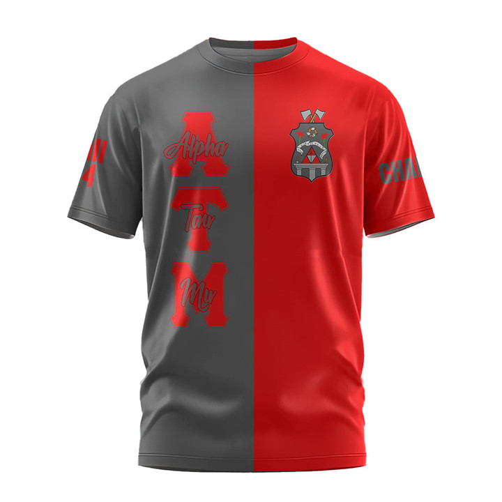 Africa Zone T-shirt - Alpha Tau Mu Half Style A31