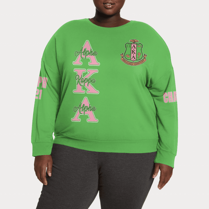 (Custom) AKA Sorority Sweatshirt Oversize A31