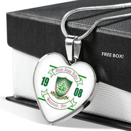 Africa Zone Greek Life Accessories - AKA Sorority Luxury Necklace Heart A31