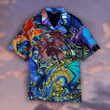 Dragon Stained Glass Hawaiian Shirt | For Men & Women | Adult | WT1046