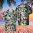 British Army Bell 212 Helicopter Hawaiian Shirt | For Men & Women | Adult | HW7869