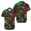 Hippie Vintage Trippy Mushroom Hawaiian Shirt | For Men & Women | Adult | HW8251