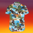 Bull Riding On Beach Hawaiian Shirt | For Men & Women | Adult | HW7300