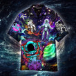 Astronaut In Colorful Universe Hawaiian Shirt | For Men & Women | Adult | HW4710