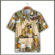 Raccoon And Beer Hawaiian Shirt | For Men & Women | Adult | HW7560