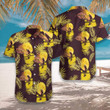 Bigfoot Yellow Moon Hawaiian Shirt | For Men & Women | Adult | HW6341