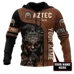 Personalized Name Aztec Pride 3D All Over Printed Unisex Hoodie