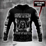 Customize Name Tattoo Skull Hoodie For Men And Women AM15042103