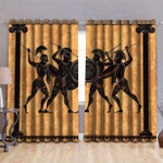 Ancient greece Warrior Greek Mythology 3D design print Curtain