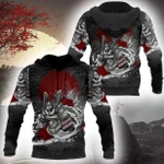 Premium 3D Printed Samurai Flower Shirts MEI