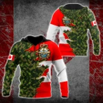 Canadian Veteran 3D Printed Shirts MH08032106