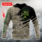 Irish Veterans - Persionalized Name 3D Hoodie Shirt For Men And Women