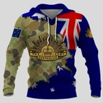 Premium Anzac Day Australian Army Camo 3D Printed Unisex Shirts TN