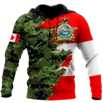 Canadian Air Force Veteran 3D Printed Shirts  MH10032109
