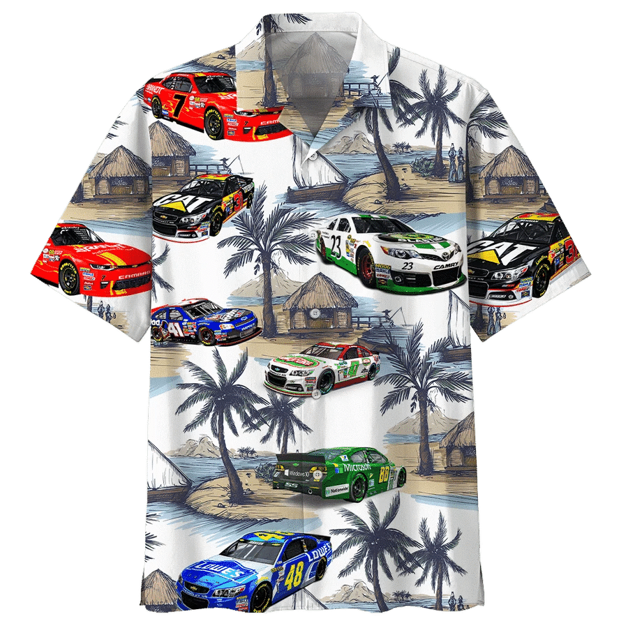 Racing Car Hawaiian Shirt | For Men & Women | Adult | HW7896