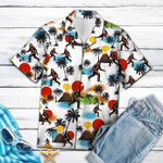 Bigfoot Camping Hawaiian Shirt | For Men & Women | Adult | HW3264