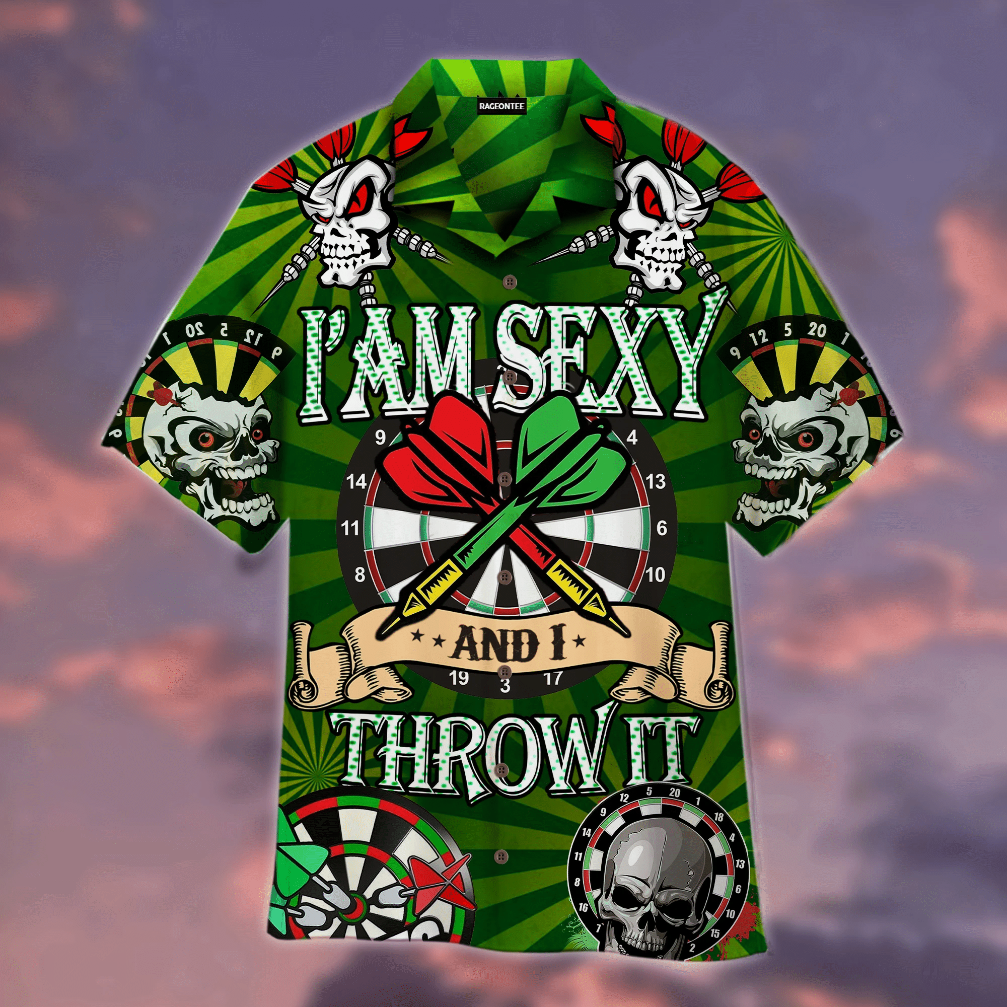 I'm Sexy And I Throw It Dart Game Hawaiian Shirt | For Men & Women | Adult | WT1158