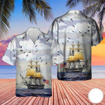 US Navy USS Constitution Hawaiian Shirt | For Men & Women | Adult | HW7564