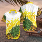 Pineapple Pattern Hawaiian Shirt | For Men & Women | Adult | HW6920