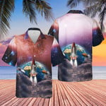 Space Shuttle Hawaiian Shirt | For Men & Women | Adult | HW7361