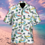 Surfing Dog Hawaiian Shirt | For Men & Women | Adult | HW6592