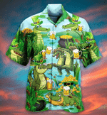 Crocodile Loves Beer Hawaiian Shirt | For Men & Women | Adult | HW7628