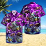 Sea Turtle In Outer Space Galaxy Hawaiian Shirt | For Men & Women | Adult | HW4783