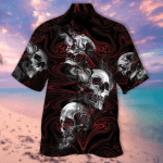 Skull Hawaiian Shirt | For Men & Women | Adult | HW6612