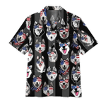 Husky Hawaiian Shirt | For Men & Women | Adult | HW6419