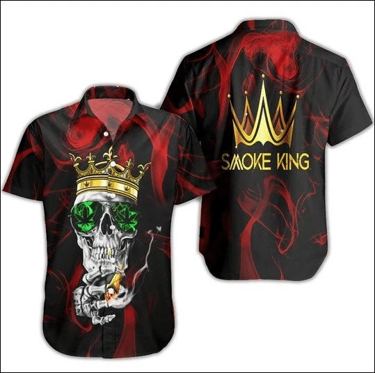 Smoke King Weed Hawaiian Shirt | For Men & Women | Adult | HW6396