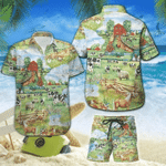 Amazing Vintage Farm House Hawaiian Shirt Set | Unisex | HS1091