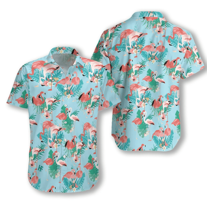 Flamingo Hawaiian Shirt | For Men & Women | Adult | HW7025