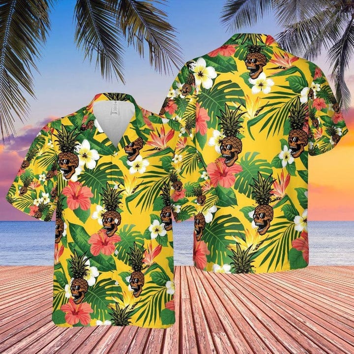 Pineapple Tropical Hawaiian Shirt | For Men & Women | Adult | HW7375