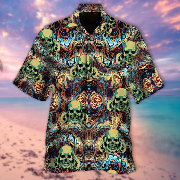 Skull Hawaiian Shirt | For Men & Women | Adult | HW6232