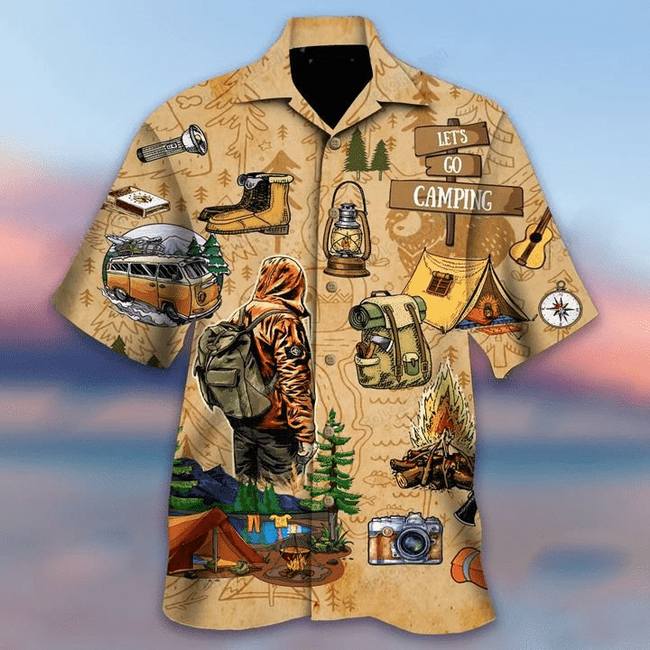 Life Is Better At The Campsite, Go Camping Hawaiian Shirt | For Men & Women | Adult | HW6210
