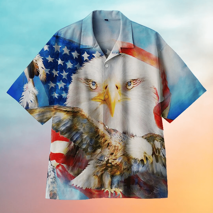 American Independence Day Hawaiian Shirt | For Men & Women | Adult | HW6721